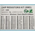 Набор SMD-резисторов 1206 1% 0-10 МОм 60 номиналов по 20 шт.