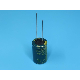 Конденсатор электролитический 47мкФ 400В 7х20мм ChongX
