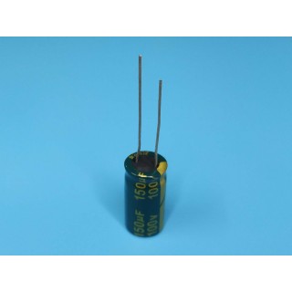 Конденсатор электролитический 150мкФ 100В 10х20мм ChangX