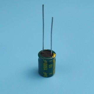 Конденсатор электролитический 1500мкФ 10В 10х13,5мм ChongX