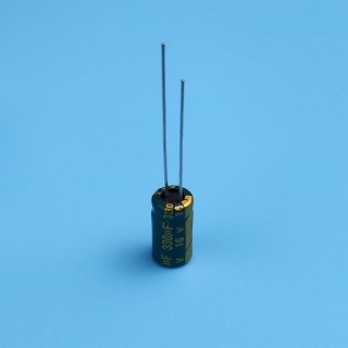 Конденсатор электролитический 330мкФ 16В 6,5х11,5мм ChongX